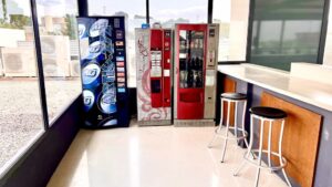 edificio Newtec en Parque Tecnológico zona cafetería